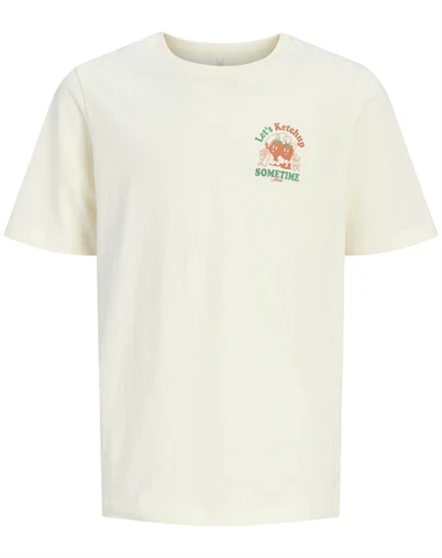 Jack & Jones Junior - JJSometime T-Shirt - Antique White